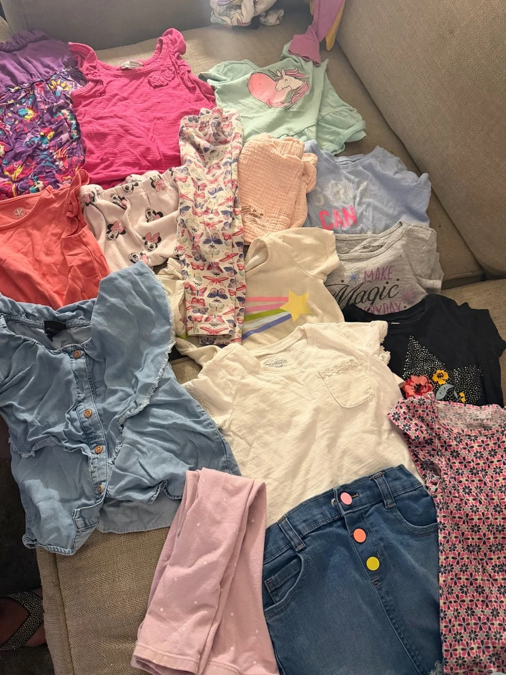 2t Warm Weather Bundle:Girls' Mixed brands & Colors Kids bottoms & tops Sets